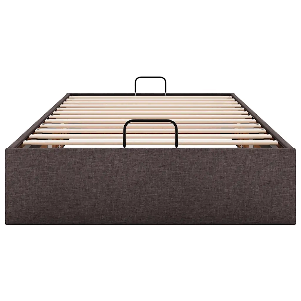 Struttura Letto Pouf senza Materasso 100x200 cm in Tessuto