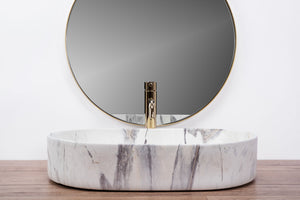 Lavabo Da Appoggio Rea Nadia 60 Sand