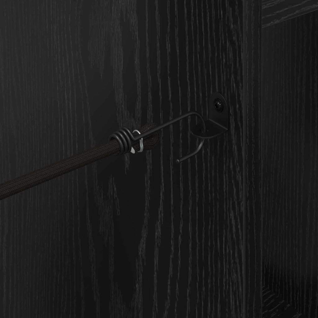 Armadio per Golf Tinta unita Rovere Nero 102 x 45 x 85,5 cm 899456