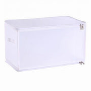 Trade Shop - Box Scatola Salvaspazio Portatutto Contenitore Organizer Armadi 52x30x30cm 59976 -