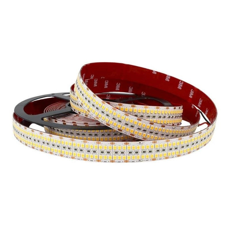 24V Bobina Striscia Led 20mm 75W/M Bianco Neutro 2400 SMD 2835 5 Metri