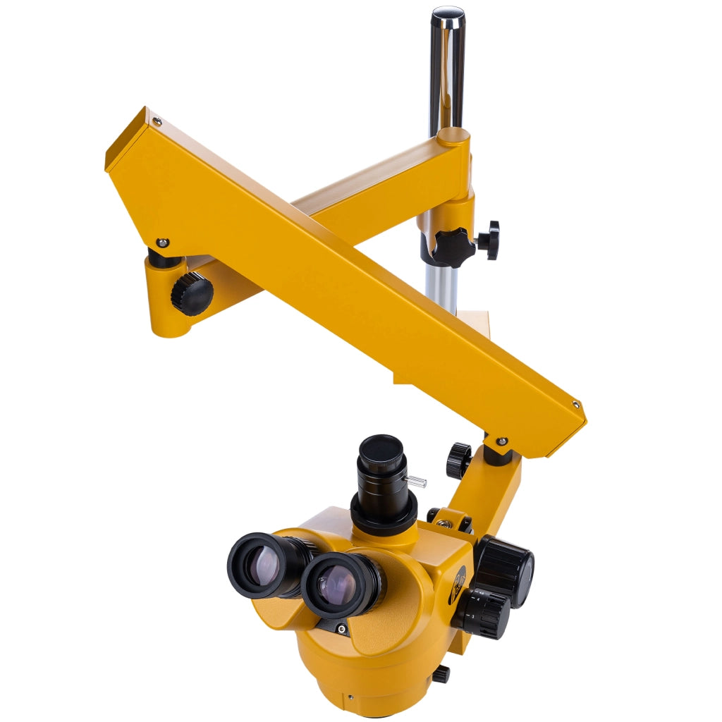 Mikroscopio Trinoculare Rosfix Neptune Pro MSNP-T-WDMS3-O – Zoom 7-45x | Sistema Ottico Greenough | Lavoro di Precisione