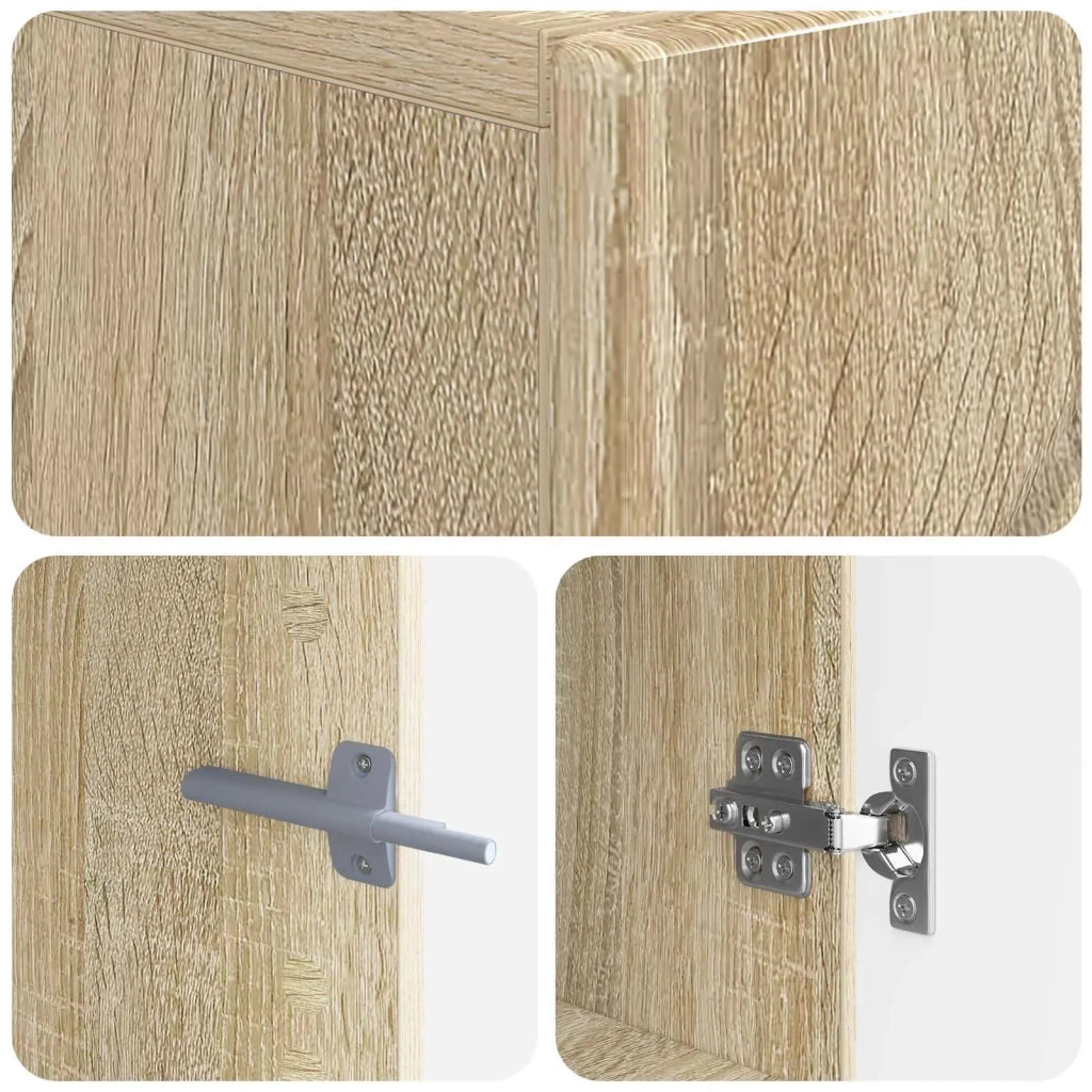 Mobile TV Rovere Sonoma Legno ingegnerizzato 896237