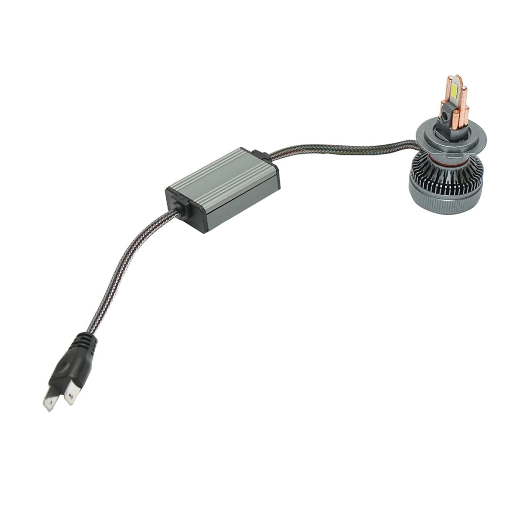 Set di 2 lampadine LED per auto H7, 60W, 12-36V, luce bianca fredda