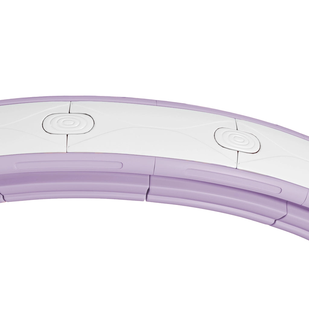Cerchio Hula Hoop con Peso e Contatore ¨C Zephmum ¨C Viola 76-113cm
