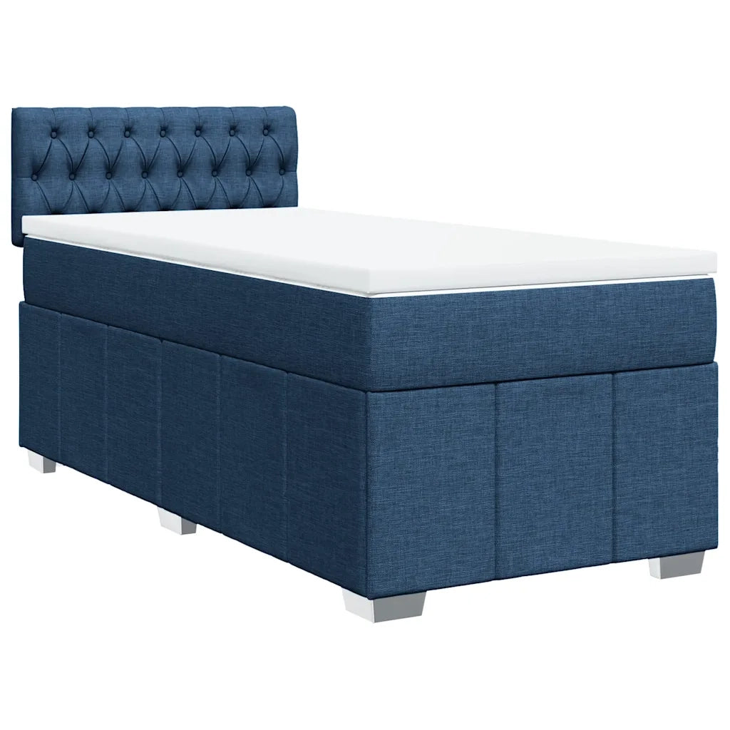 Giroletto a Molle con Materasso Blu 80x200 cm inTessuto 3286908