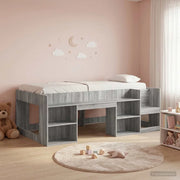 Struttura per Letto per Bambini con Ripostiglio Sonoma grigio 3422616