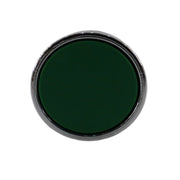 Pulsante metallo verde Aleyay