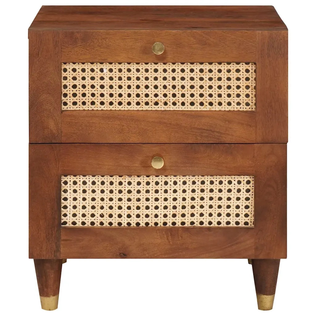 vidaXL Comodini con cassetto 2 pcs 40 x 33.5 x 46 cm