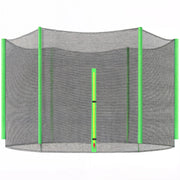 Letto a soppalco con rete ¨C zephmum ¨C 305x305 cm verde e nero
