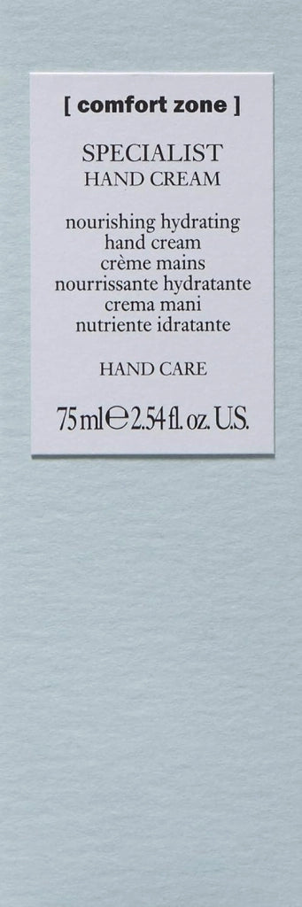 COMFORT ZONE SPECIALIST HAND CREAM CREMA MANI NUTRIENTE 75ML