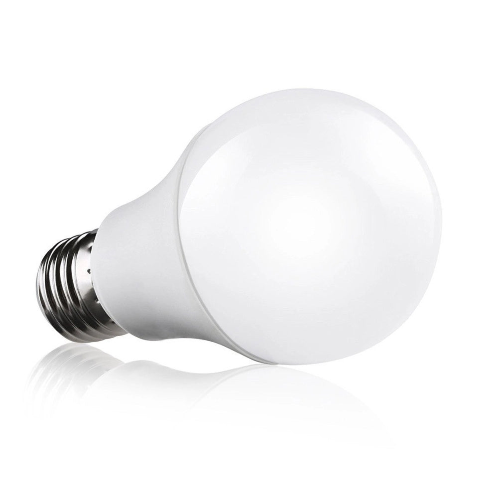 Trade Shop - Lampadina Led 3 - 5 - 7 - 9 - 12 Watt A Bulbo Luce Fredda E Calda Attacco E27 - -bianco Freddo-7 Watt