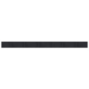 Tappeto del soggiorno | Tappeto Rettangolare Nero 70x1000 cm in Bamb¨´
