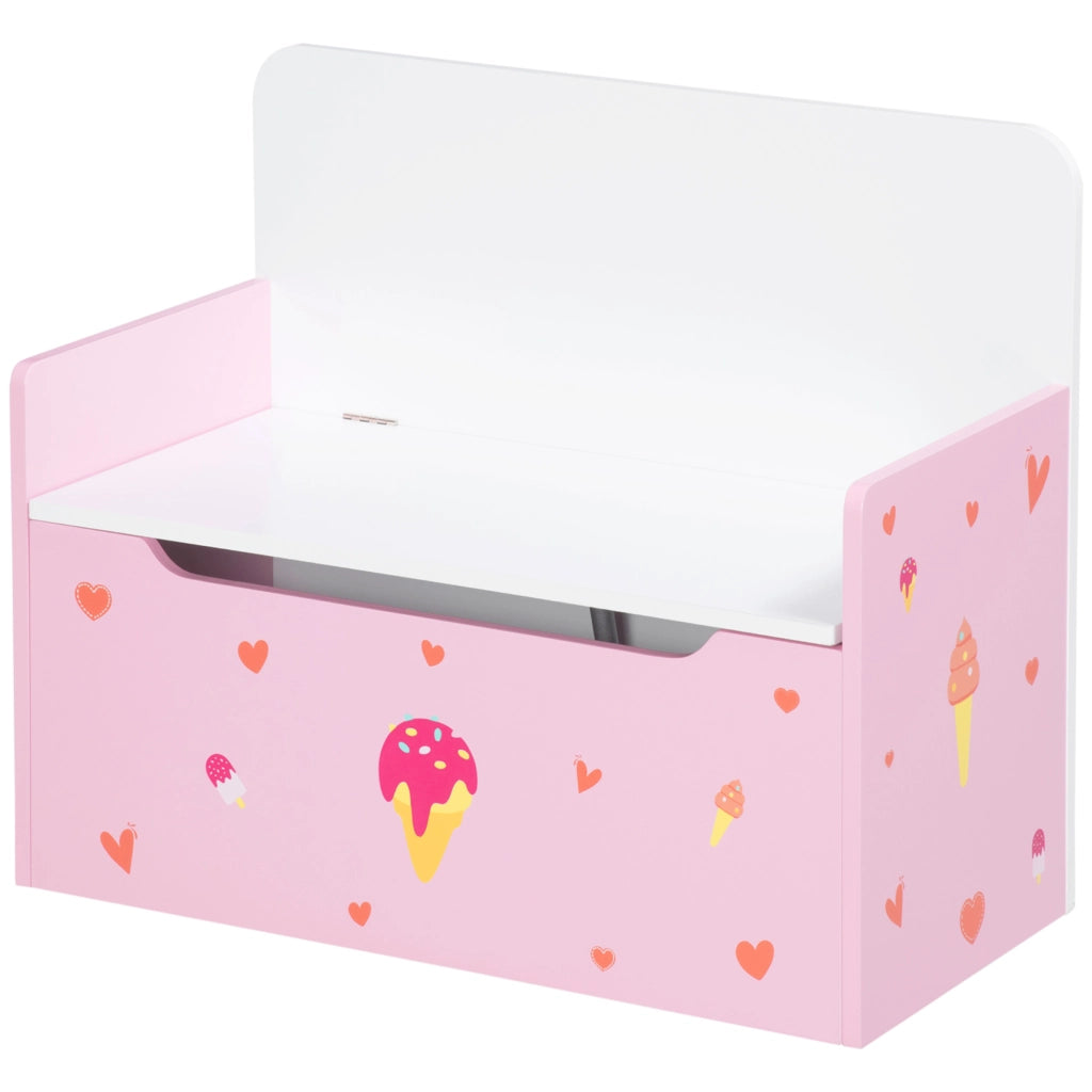 Banco con Ba¨´l per Bambini ¨C zephmum ¨C 60x30x50 cm Rosa