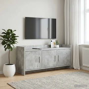 Mobile TV 102 x 33 x 47 cm Grigio Cemento Legno ingegnerizzato 8011190