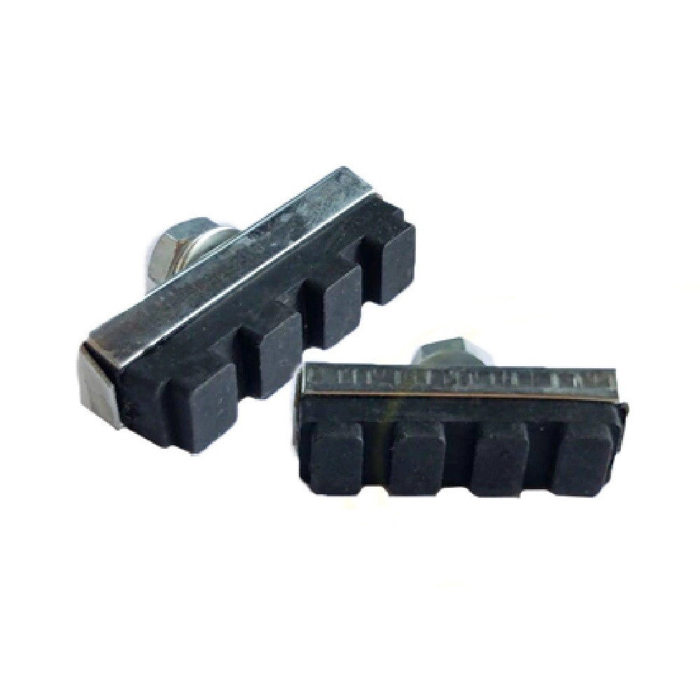 Trade Shop - Kit 2 Pz Pastiglie Pattini Per Freni Bici Da 40mm Con Attacco Universale Xc-1644 -