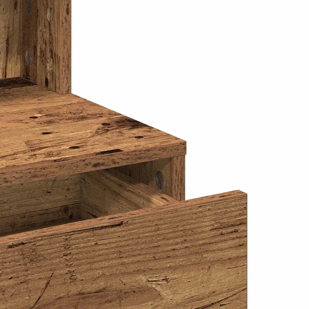 Tavolo da Trucco con cassetto Legno vecchio 80 x 41 x 134,5 cm 871537