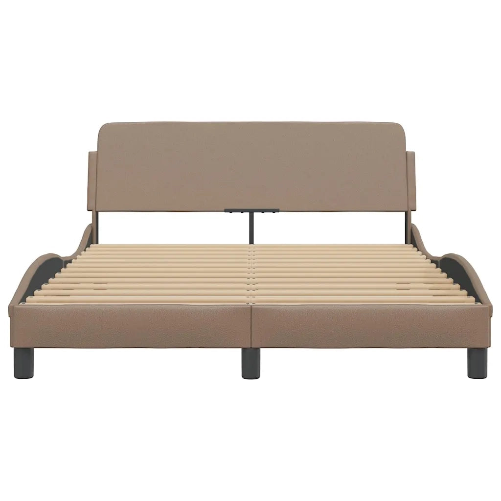 Giroletto Dover Cappuccino 140x200 cm in Similpelle 373202