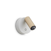 Applique Elf 1 Luce Led Integrato Bianca Oro Con Usb