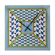 OROLOGIO GRANDE 50X50 DECOR IN CRISTALLO ACRILICO DECORATO DISEGNO MODERN