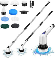 Aspirapolvere elettrico multifunzione 10 in 1 - 3 velocità - estensibile fino a 132 cm - inclusa set di 10 testine intercambiabili