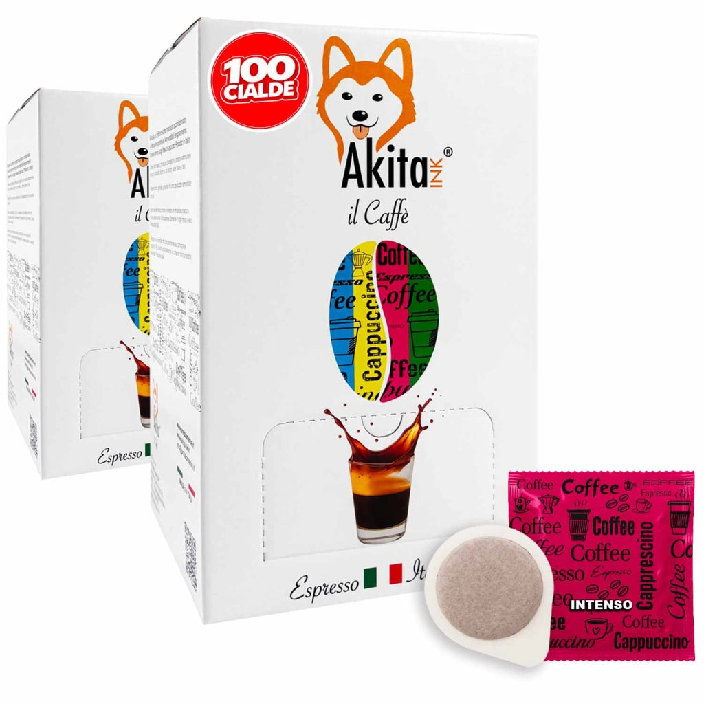 Caffe' Akitaink Cialda Miscela Intenso 100 Cialde Ese