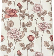 Pavimento da Parete Autoadesivo a Fiori Retro per Camera da Letto Sala Cucina (W44cm x 300cm)