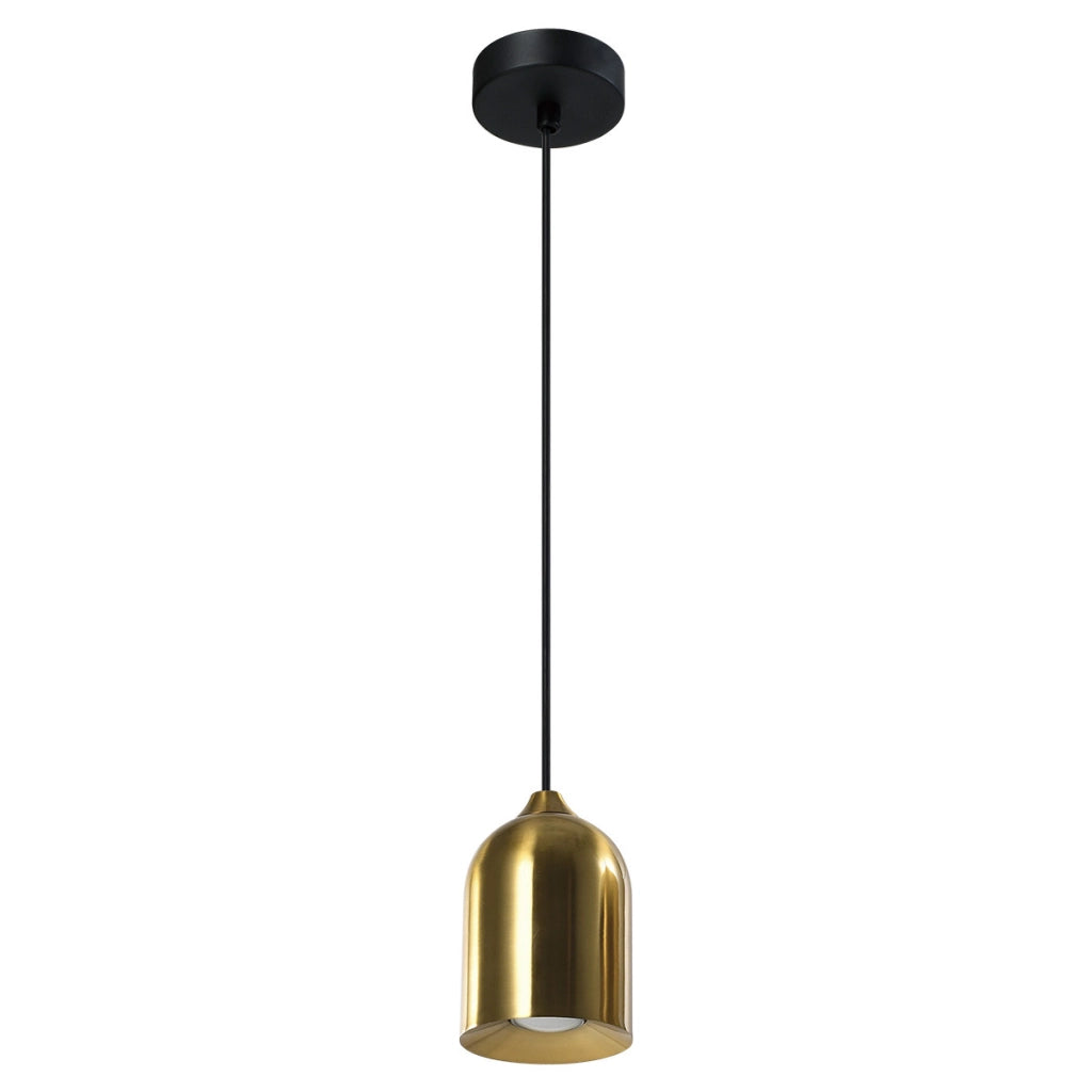 Lampada a sospensione Nilo oro/nero GU10 8W Light Prestige