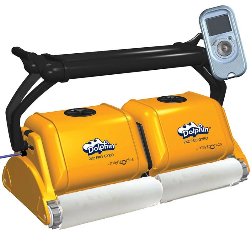 Robot piscina Dolphin 2X2 Pro Gyro by Maytronics DIGITAL Tipo Spazzole: Kanebo