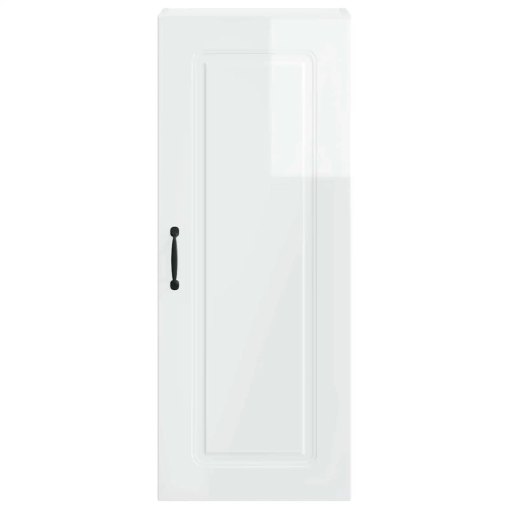 Mobile da cucina con lo scaffale-Armadio da cucina Bianco Lucido 40 x 31 x 100 cm 707361