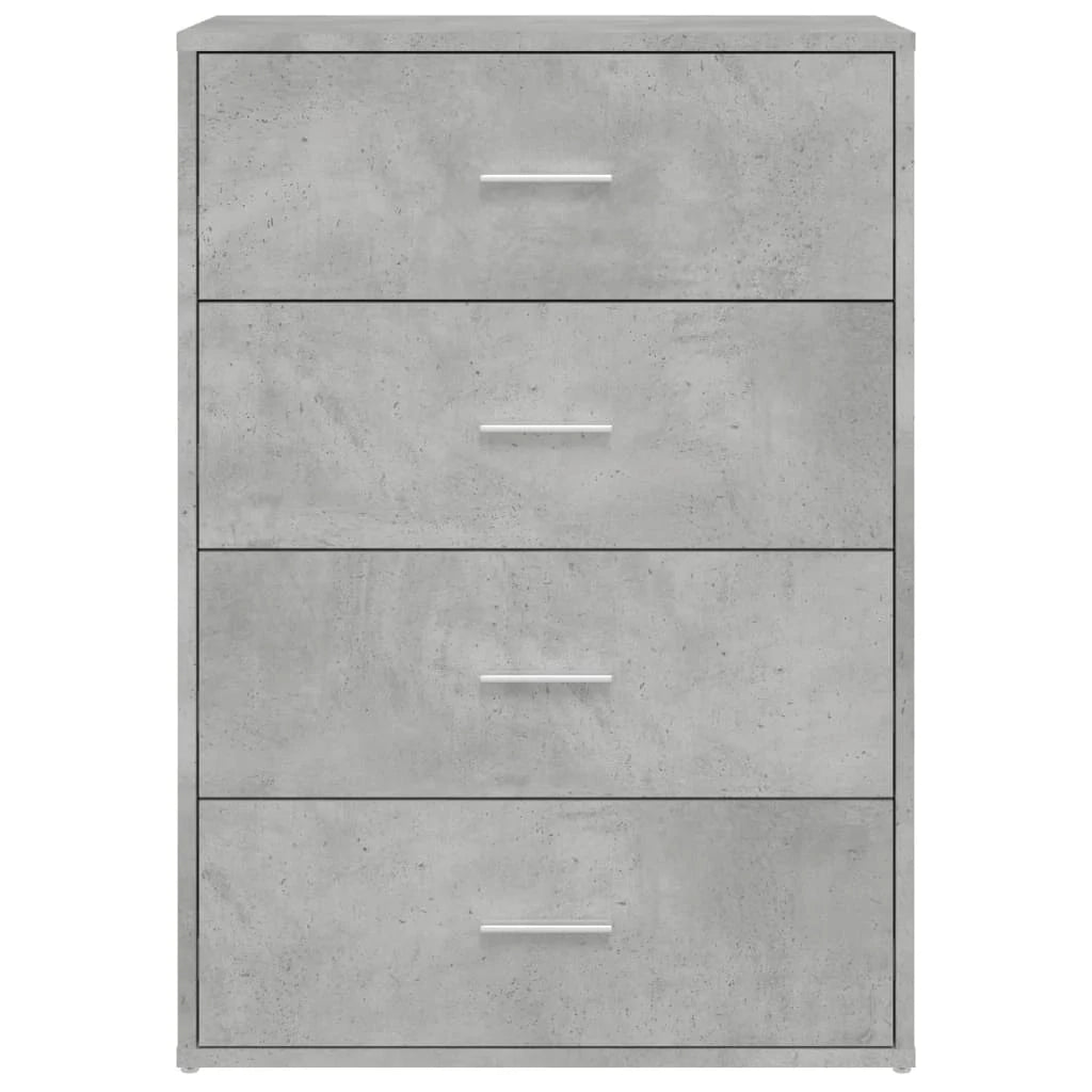 Buffet credenza cassettiera armadio mobile contenitore organizer per cucina soggiorno salotti set da 2 60 x 31 x 84 cm legno ingegnerizzato grigio 02_0036860