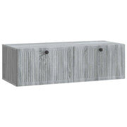 Mobile Porta TV da Muro Grigio Sonoma 98 x 41 x 30 cm