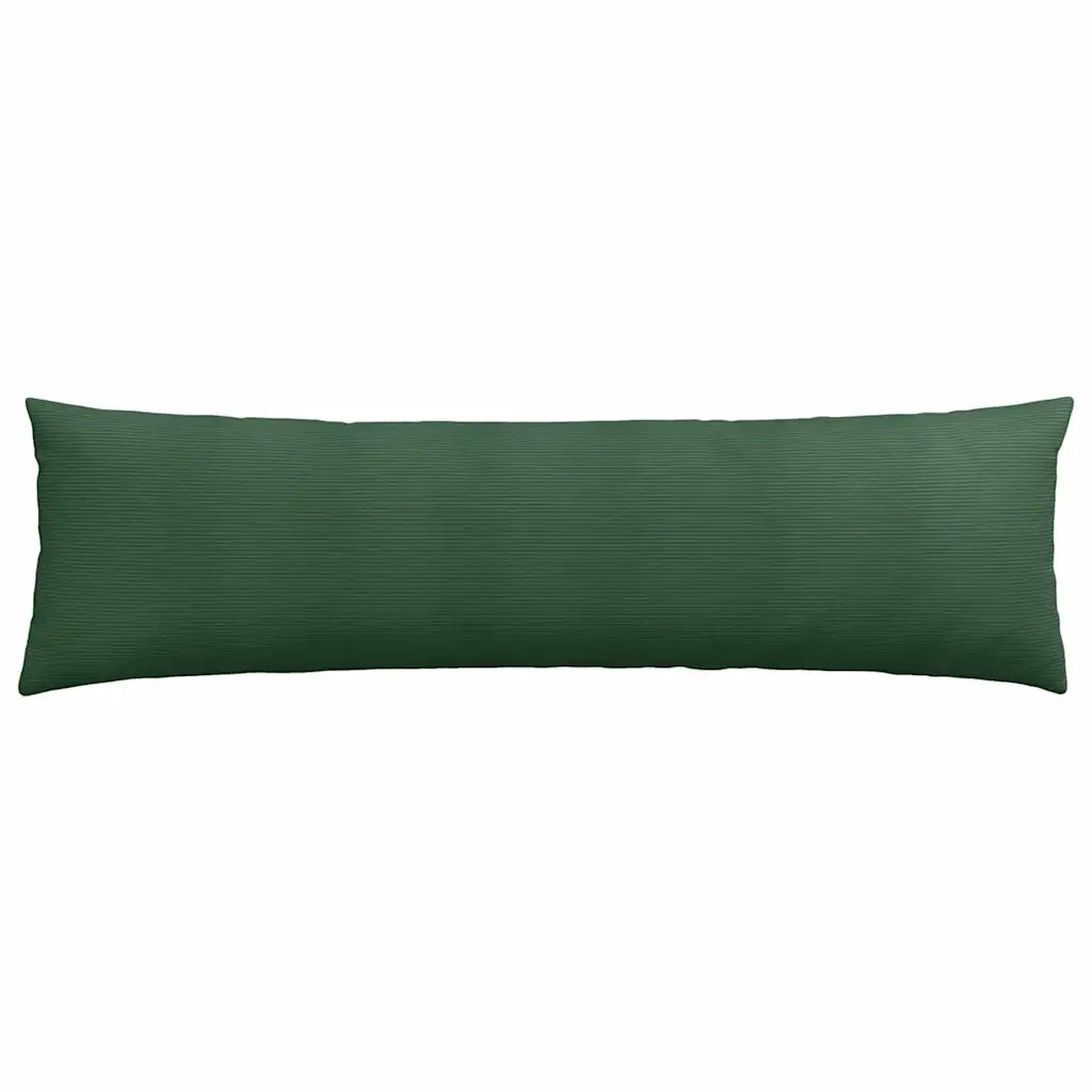 Cuscini da Divano 2 pz-Set di 2 Cuscini per Sofa Verde Scuro 145 x 40 cm 290603