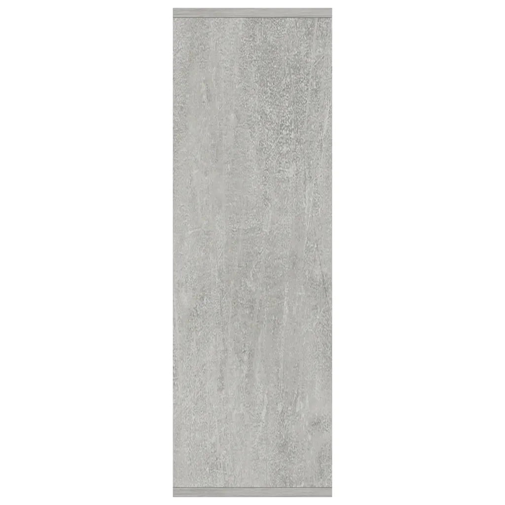 Libreria/Credenza Grigio Cemento 50x25x80 cm in Truciolato   cod mxl 9458