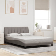 Giroletto senza Materasso Hanko Tortora 140x190 cm in Tessuto