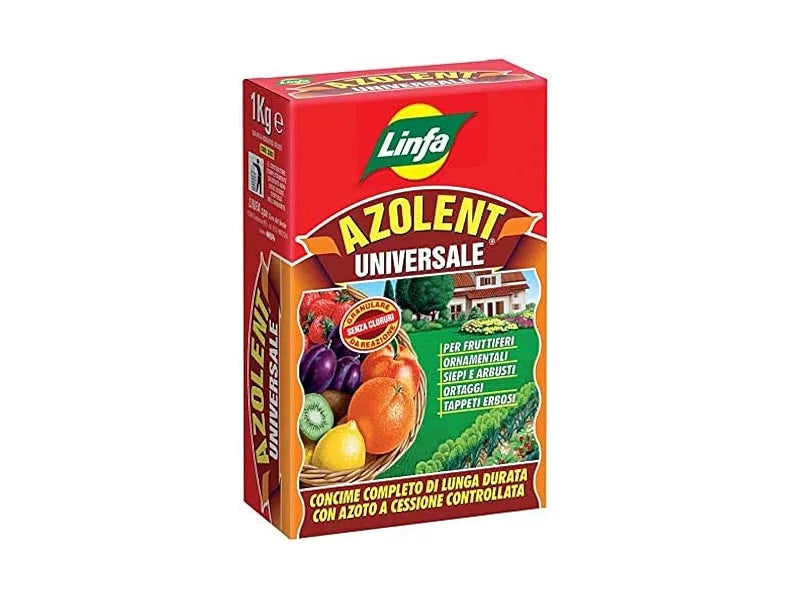 Concime Universale Linfa Azolent 2,5 Kg: Nutrizione a Lenta Cessione