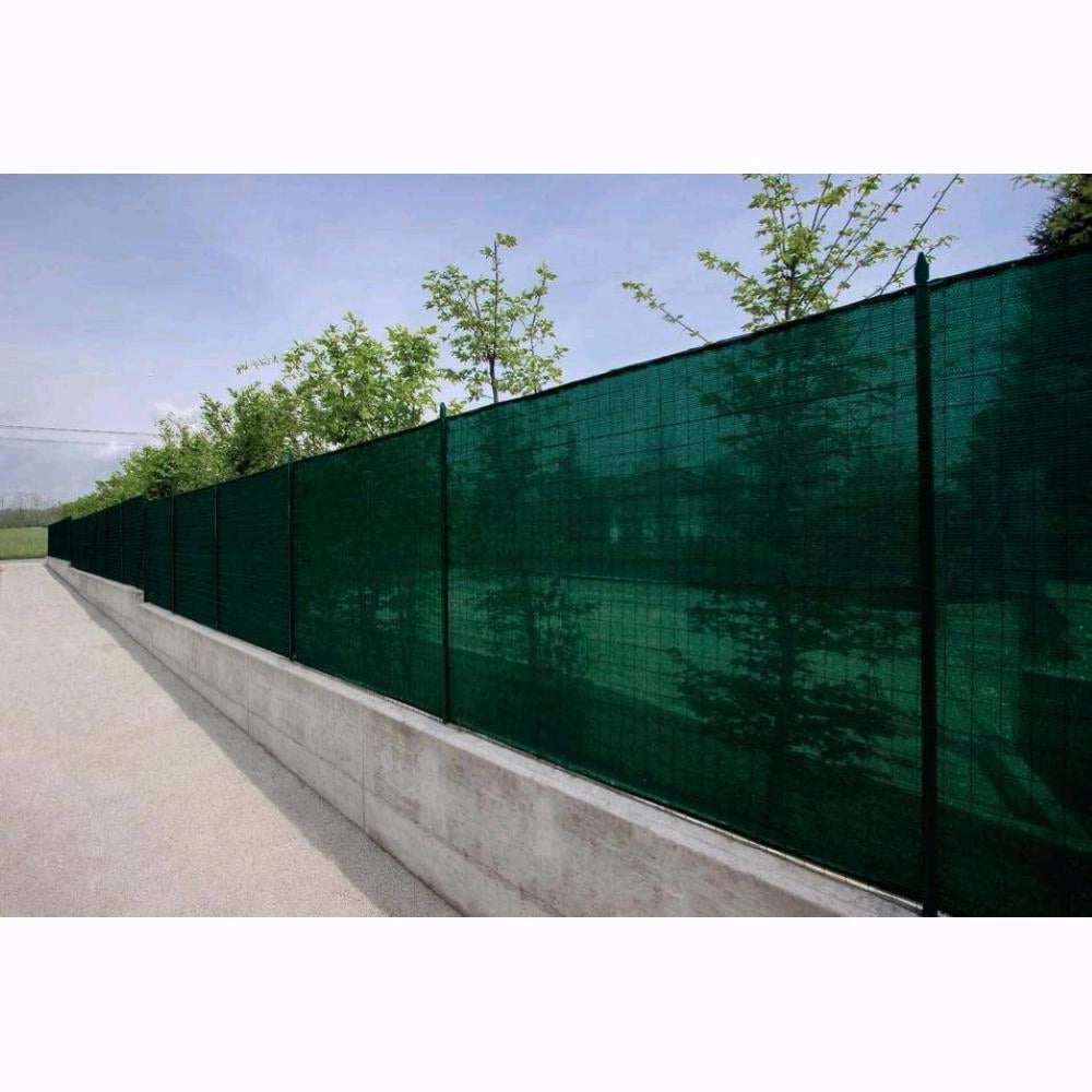 Telo Rete Ombreggiante Frangivista Frangisole VERDE 3x100 Mt Schermatura 90%