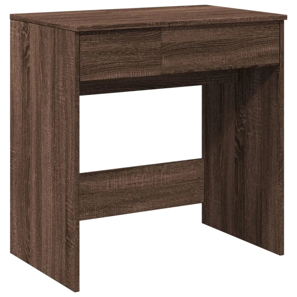 Toeletta con Specchio Rovere Marrone 73x46,5x120 cm 848226