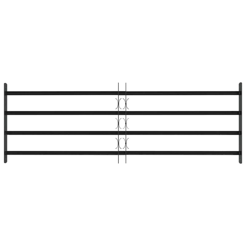 Griglia di sicurezza per finestre con 4 barre trasversali 3 pcs