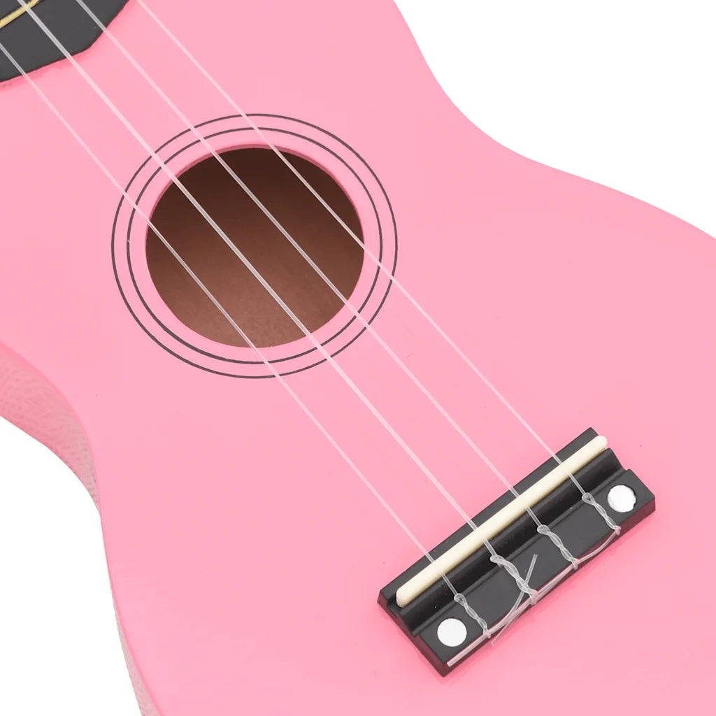 Set Ukulele Soprano con Borsa per Bambini Rosa 21" CFW7932721