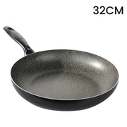 Trade Shop - Padella Antiaderente Antigraffio Pratica Veloce Resistente A 7 Strati Cucina Da ø18 A 32cm -    -diametro 32cm   -