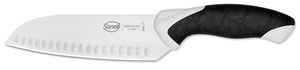 Coltello Santoku Olivato Lama 17 cm Sanelli Sakura Nero/Bianco