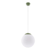 Lampada a sospensione UGO 30 verde oliva