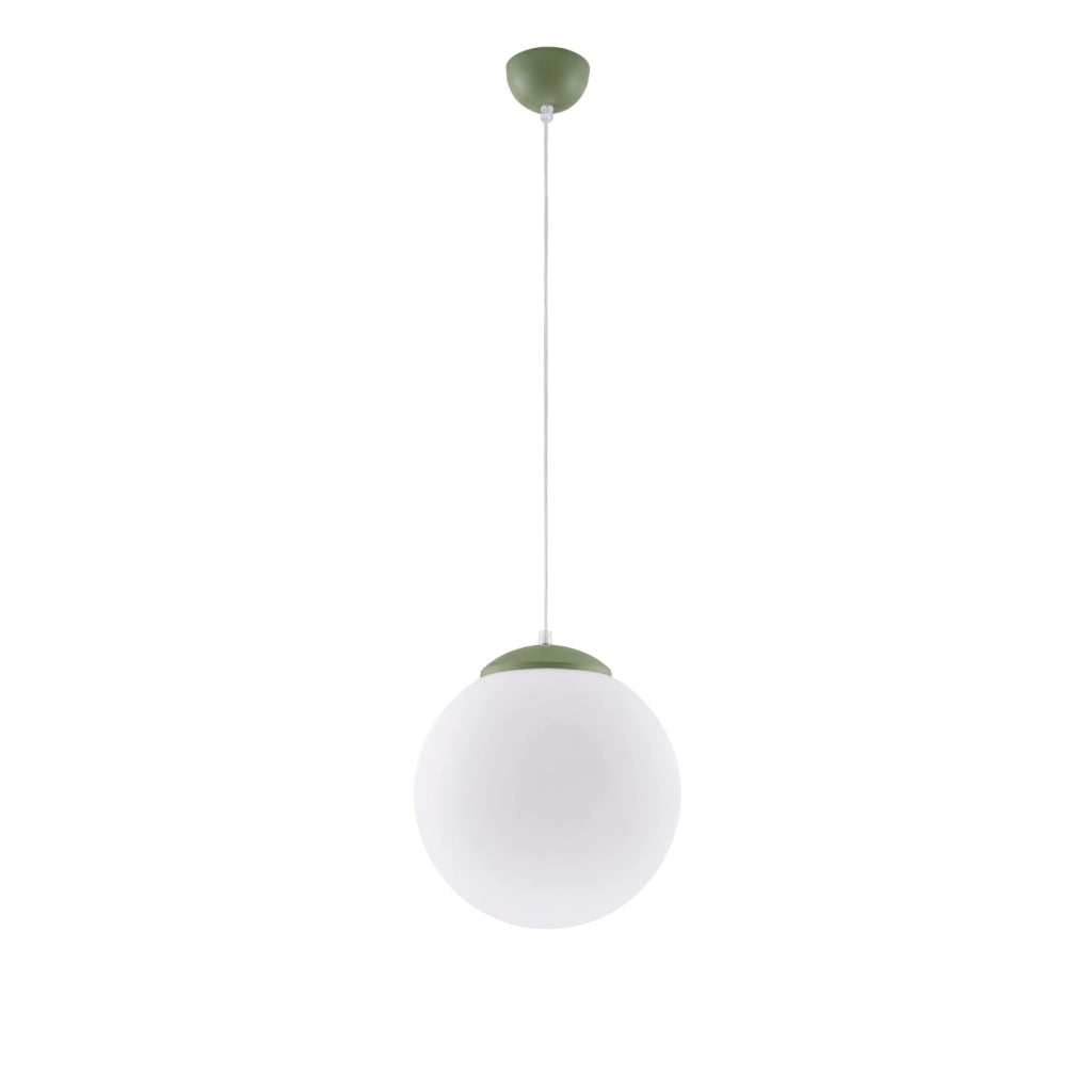 Lampada a sospensione UGO 30 verde oliva