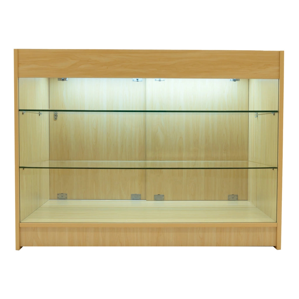 Set Banconi Acero Helios LED K1200 CM60 con Serratura e Vetrina Espositiva