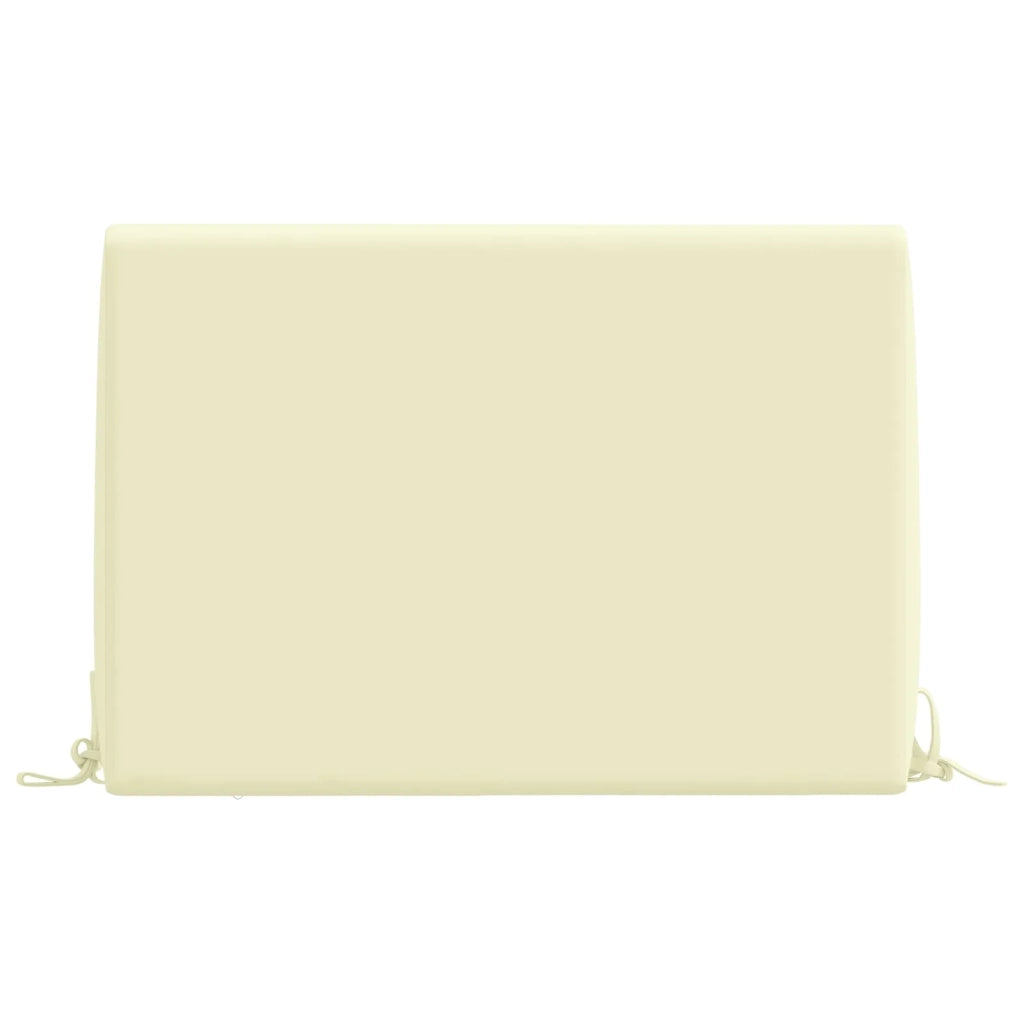 Cuscino schienale SOEST 100% Poliestere Crema 60 x 20 x 40 cm 946777