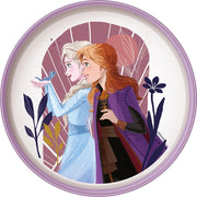 Piatto piano per bambine in plastica Frozen