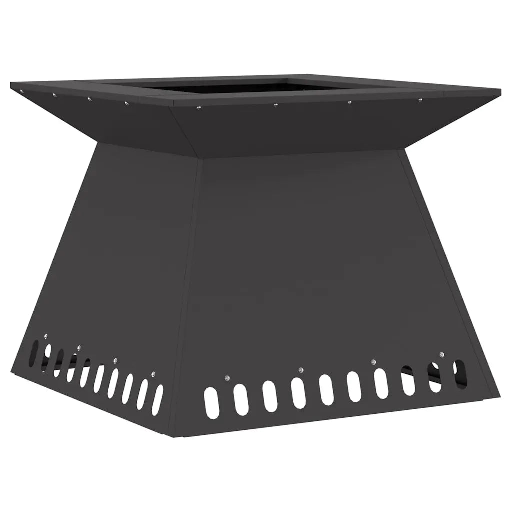 Focolare Nero 60 x 60 x 50 cm Acciaio CFW5465018