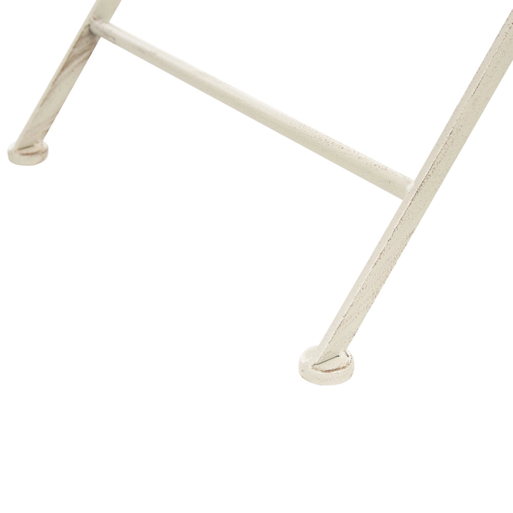 Set da Balcone Bistro a 4 Posti in Metallo Verde Chiaro moderno