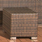 Tavolino piatto in rattan Barcelona